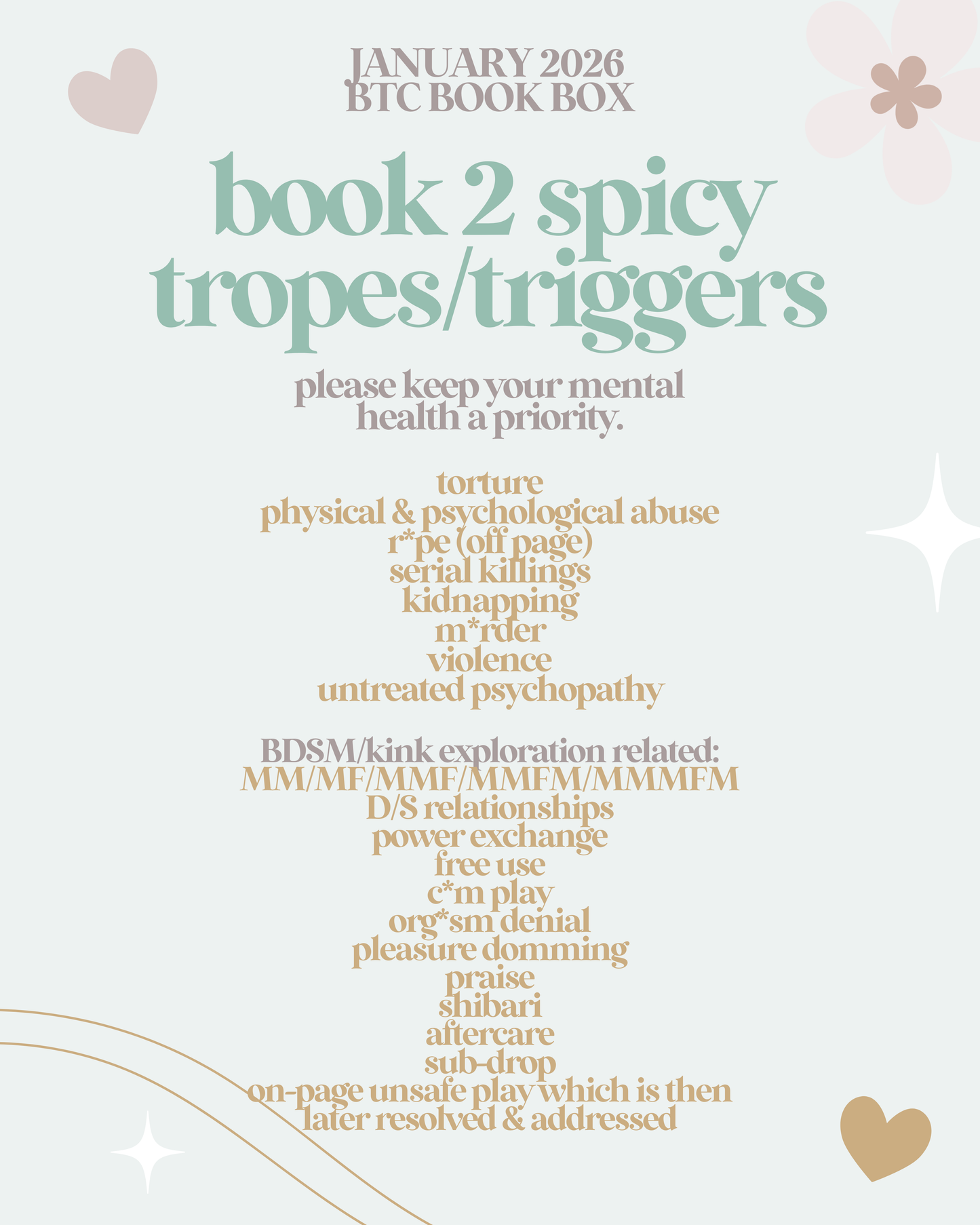 Lust - January's Box