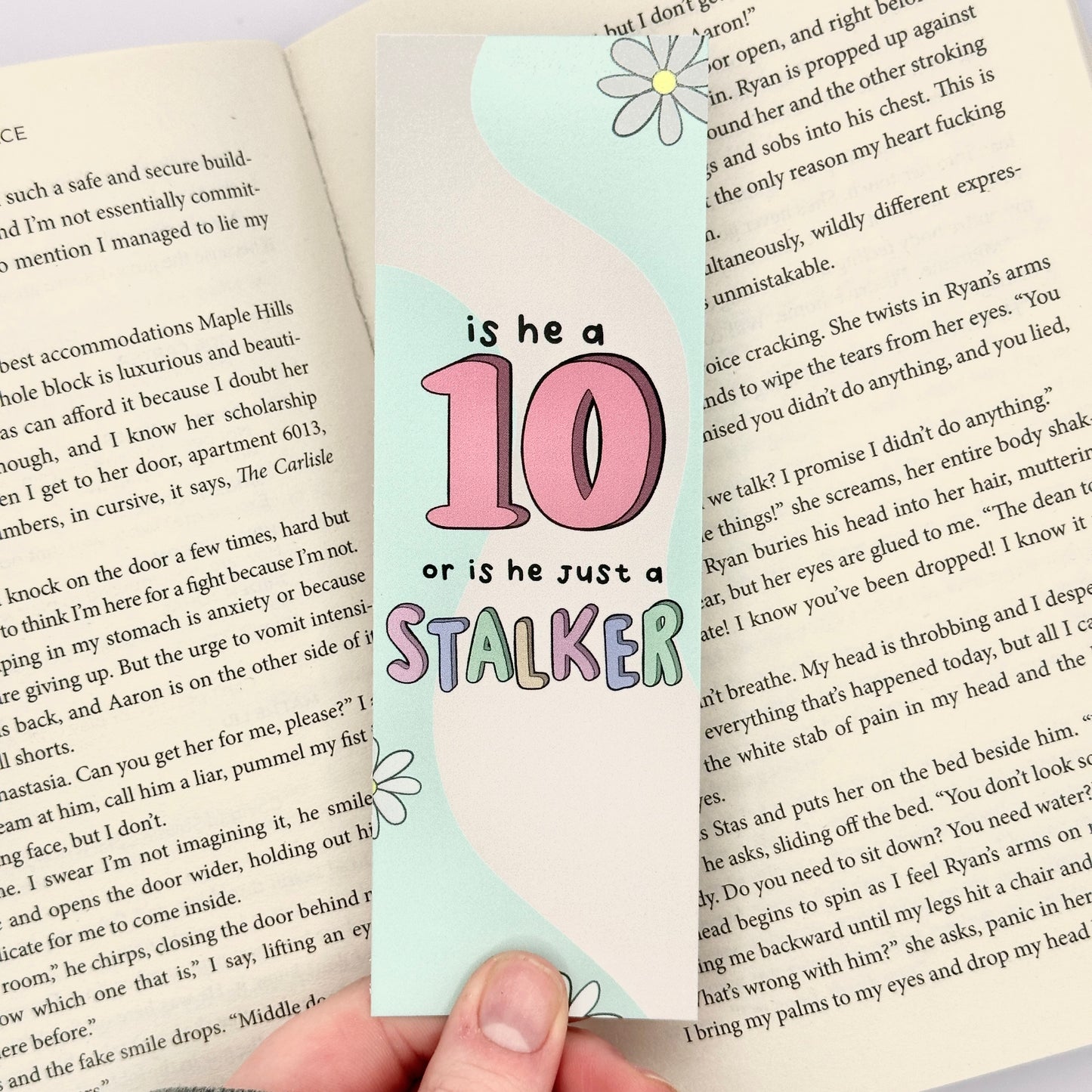 IS HE A 10 OR A STALKER?