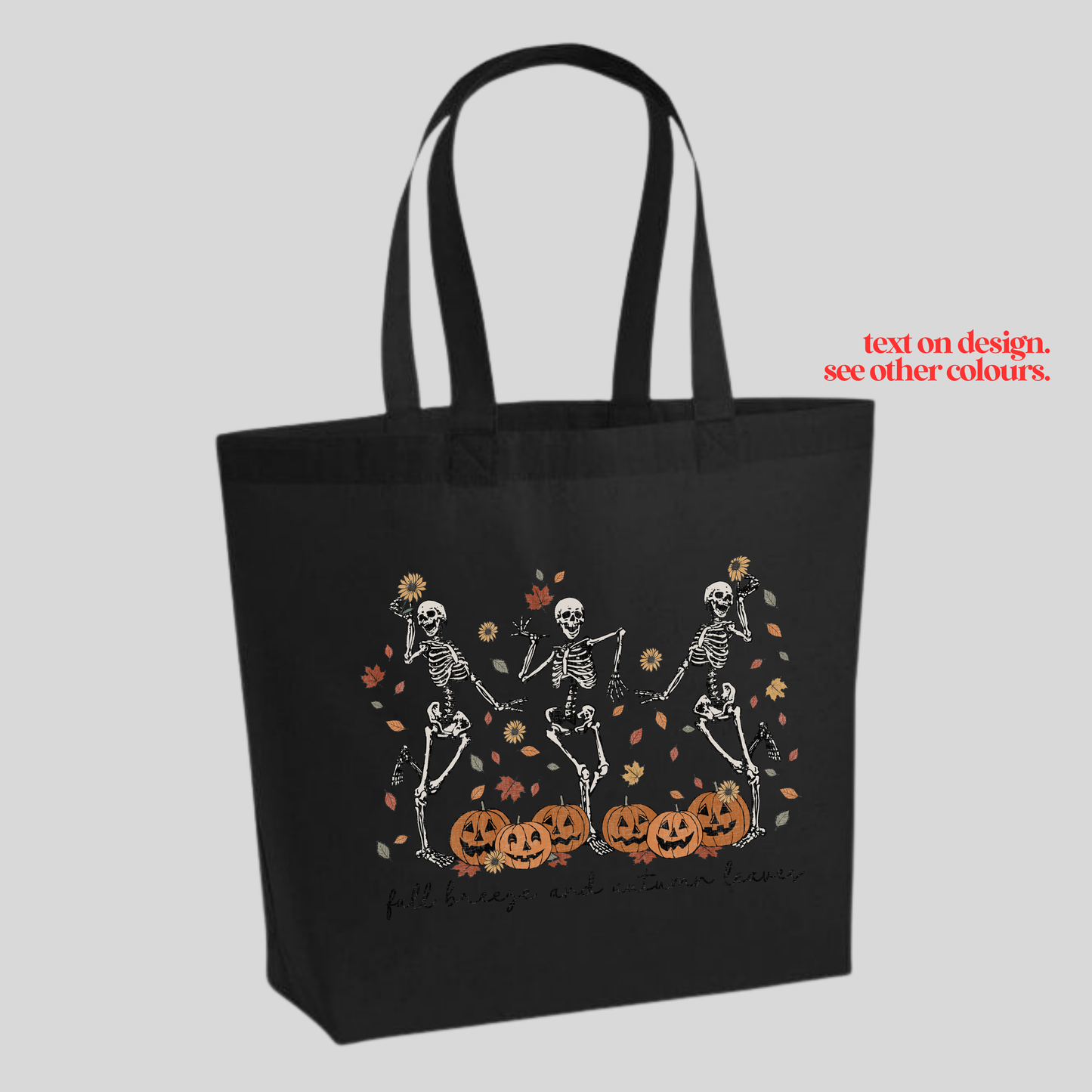Dancing Skeletons Tote