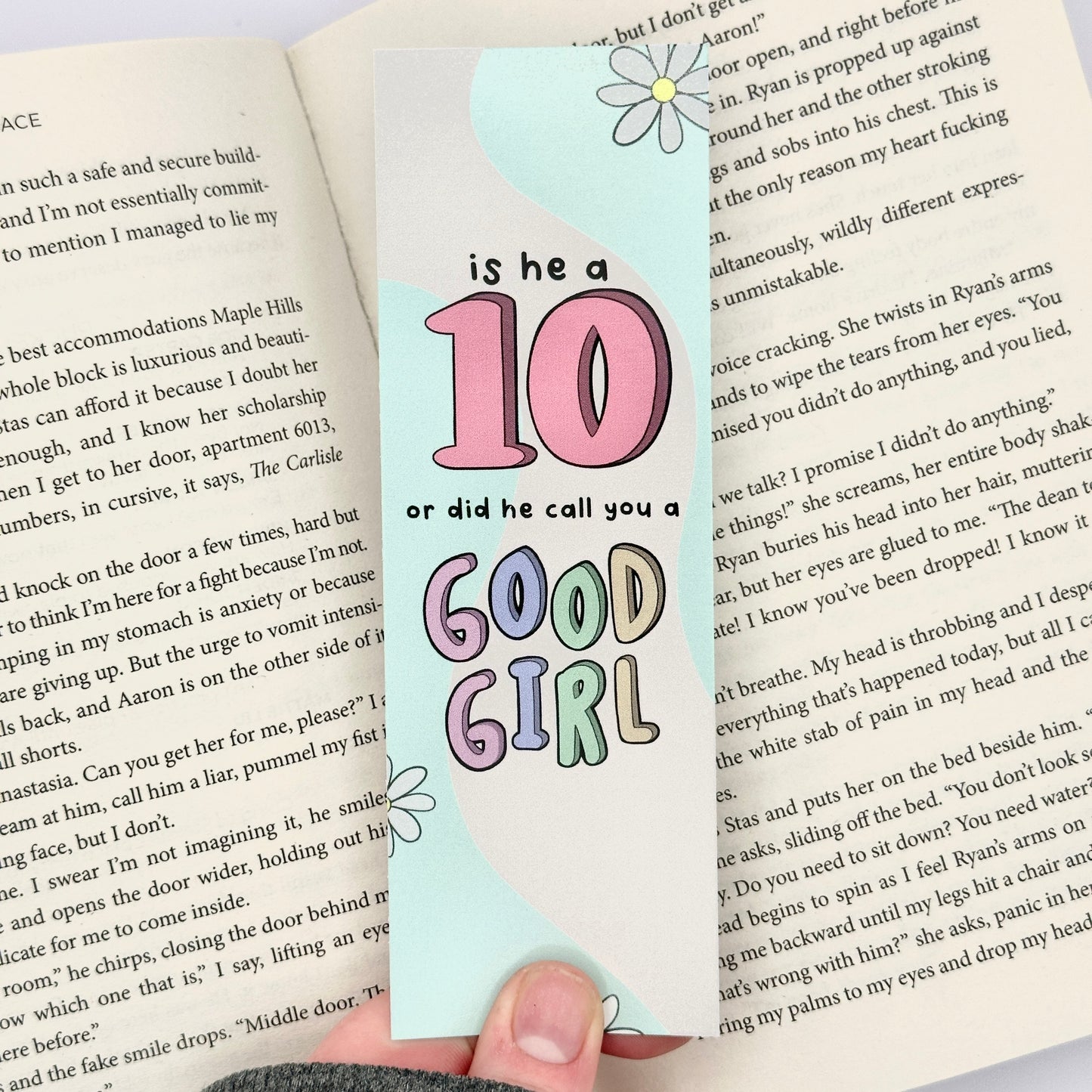 IS HE A 10 OR DID HE CALL YOU GOOD GIRL?