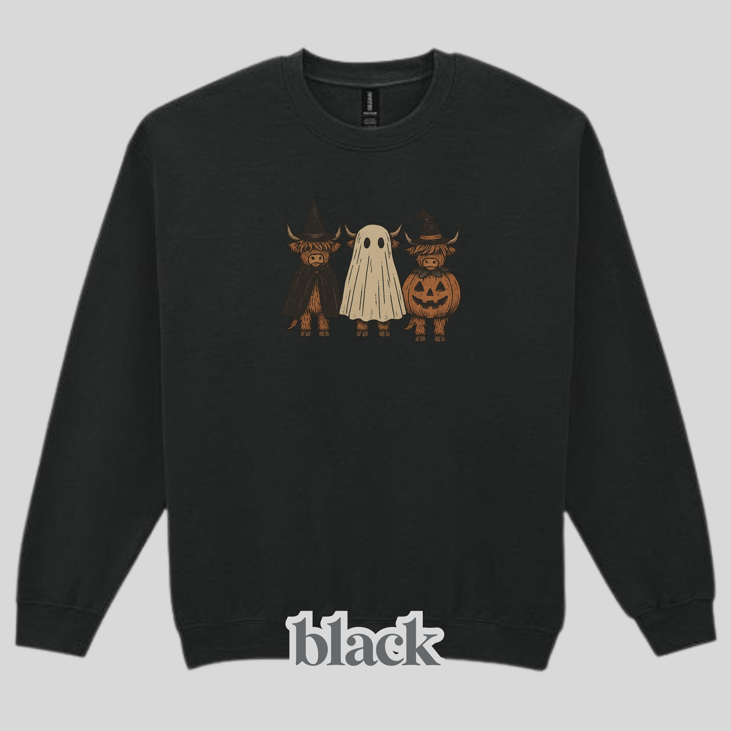 Halloween Highland Cows