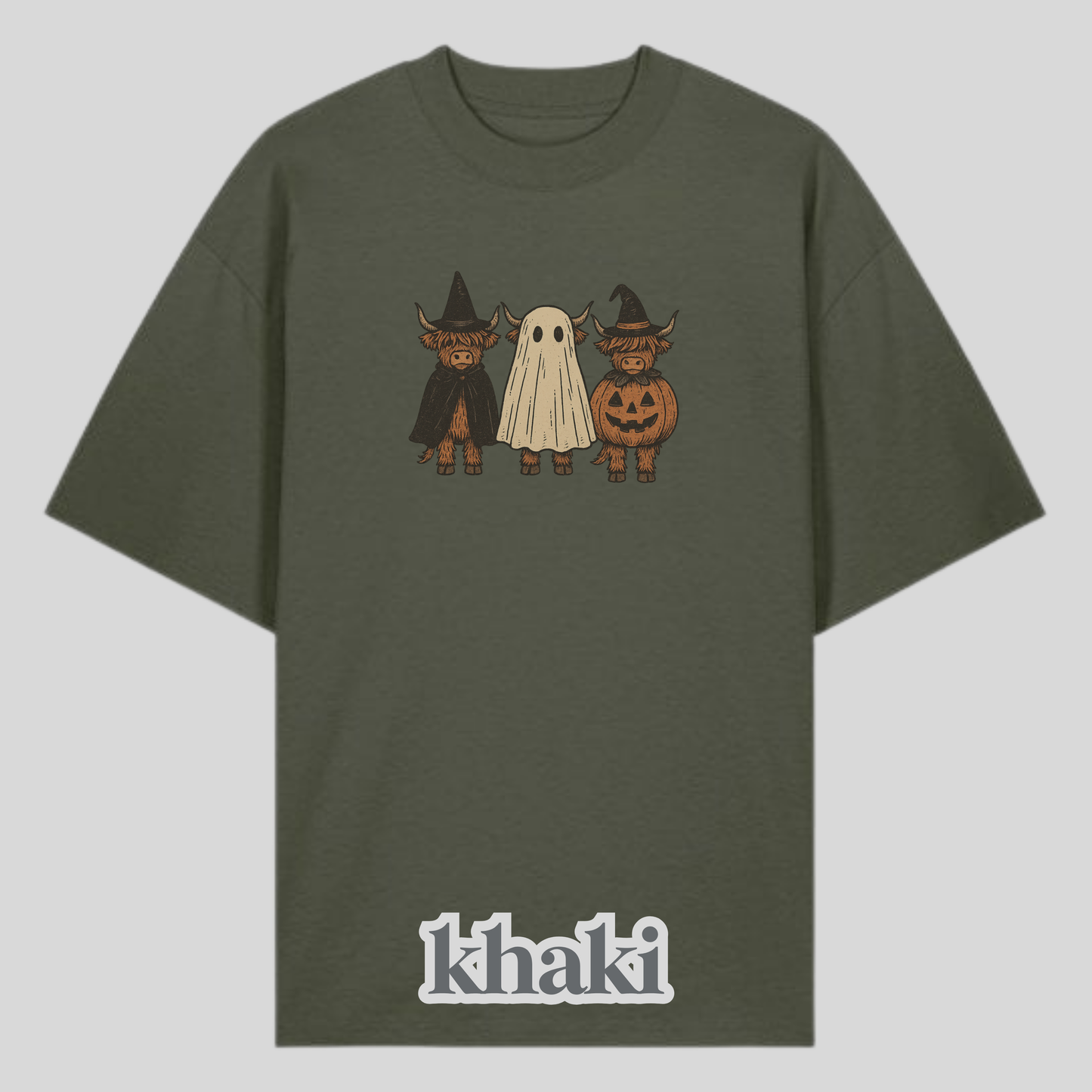 Halloween Highland Cows Shirt