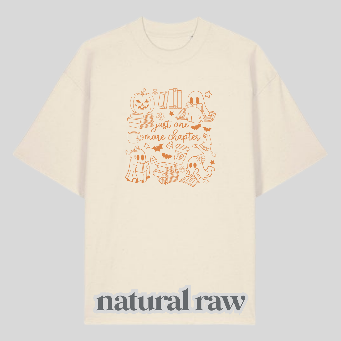 Just One More Chapter Orange Shirt