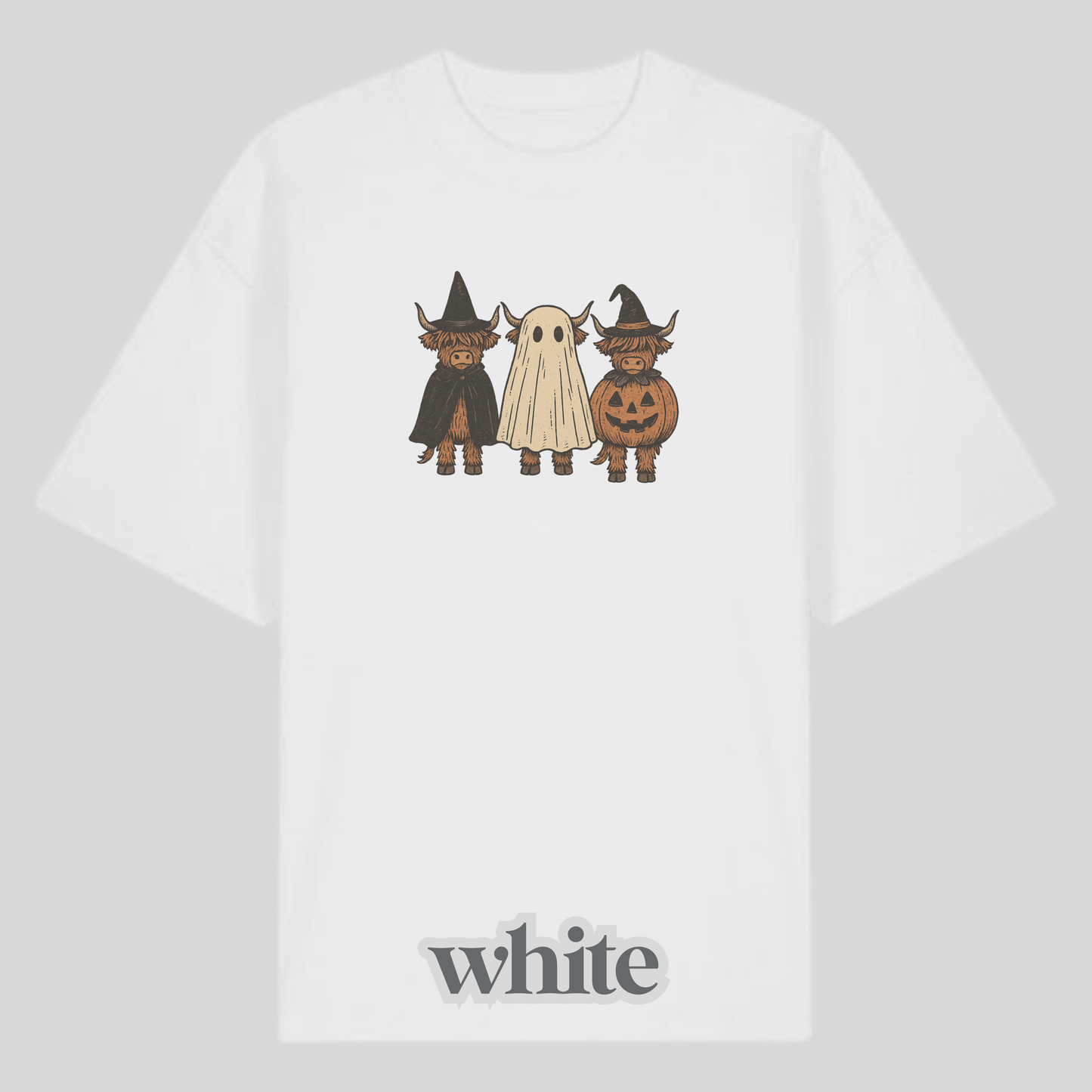 Halloween Highland Cows Shirt
