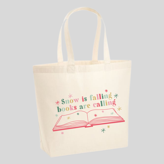 Snow Is Falling Tote