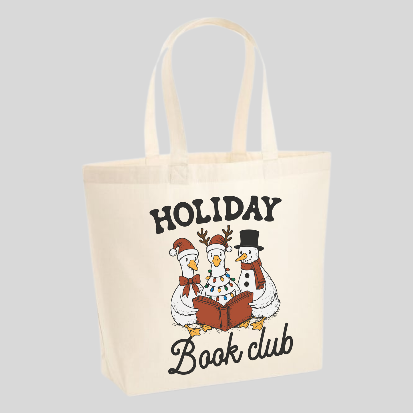 Holiday Book Club Tote