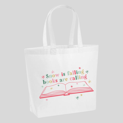 Snow Is Falling Tote