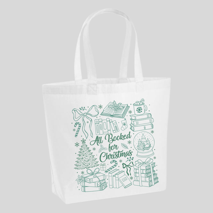 All Booked For Christmas Tote