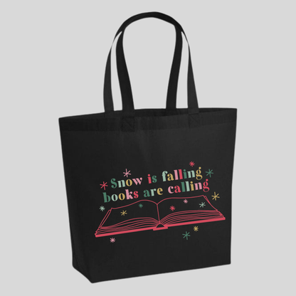 Snow Is Falling Tote