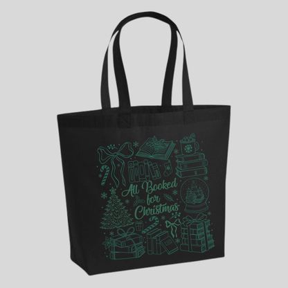 All Booked For Christmas Tote