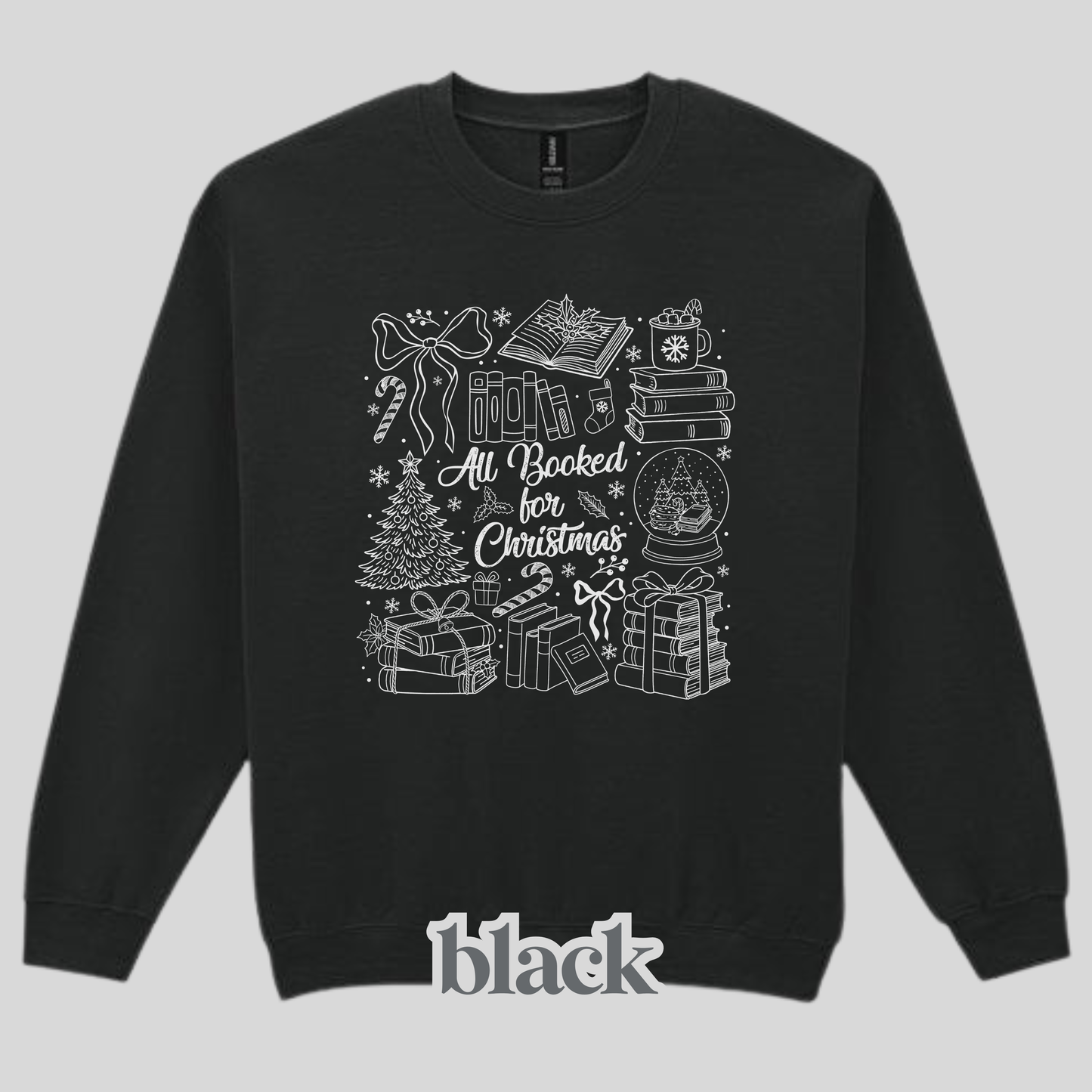 All Booked For Christmas White