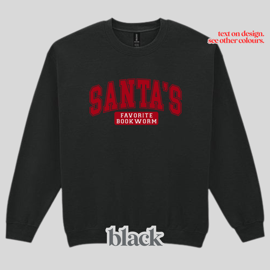 Santa's Favorite Bookworm