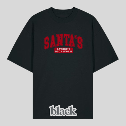 Santa's Favorite Bookworm Shirt