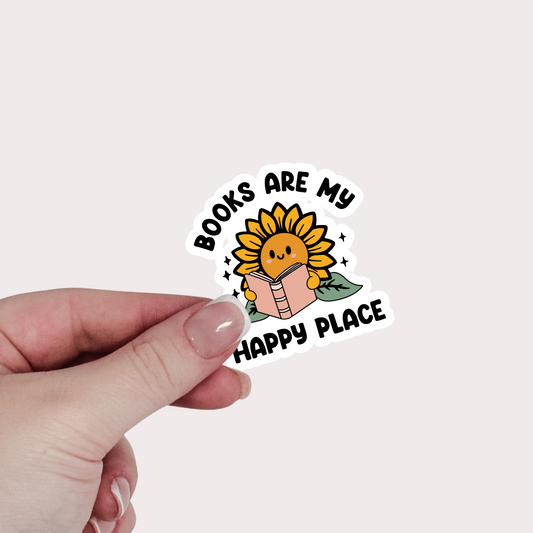 books are my happy place