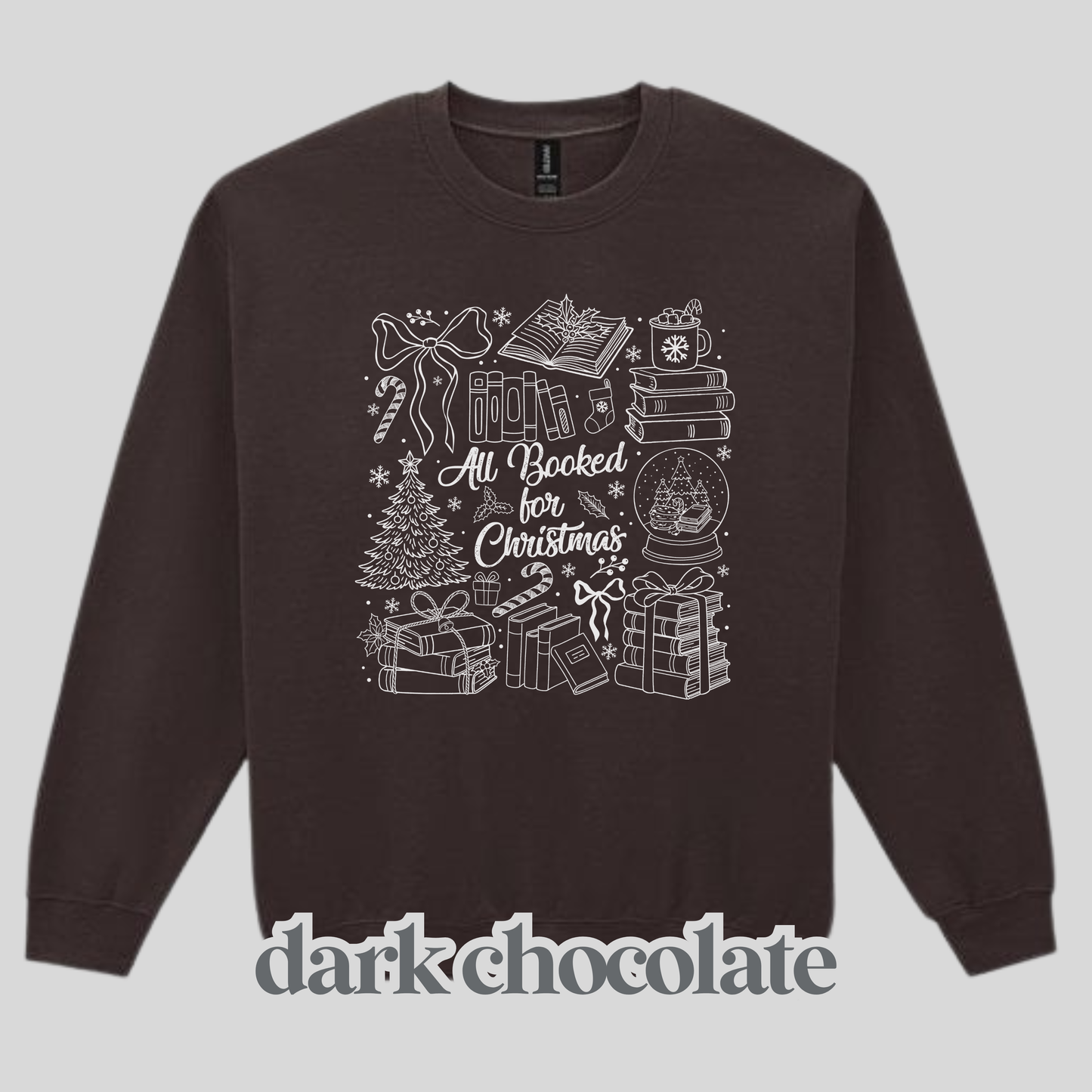 All Booked For Christmas White