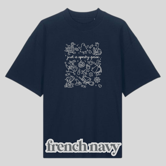 Spooky Goose White Shirt