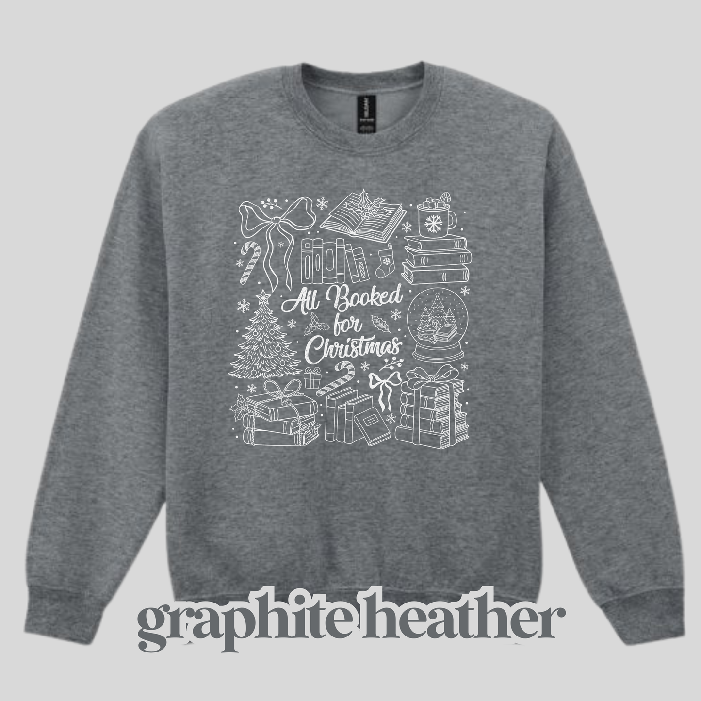 All Booked For Christmas White