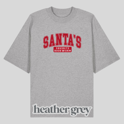 Santa's Favorite Bookworm Shirt
