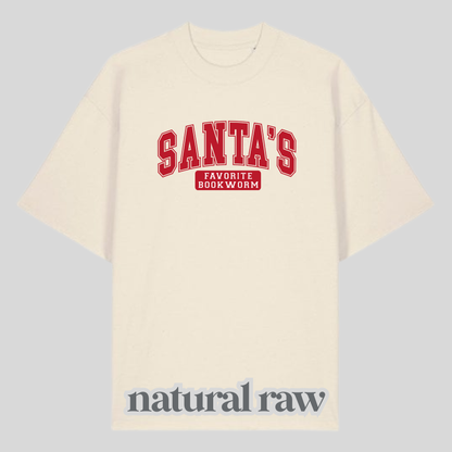 Santa's Favorite Bookworm Shirt