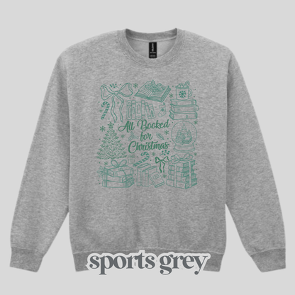 All Booked For Christmas Green