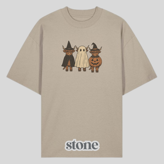 Halloween Highland Cows Shirt