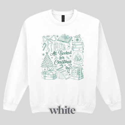 All Booked For Christmas Green