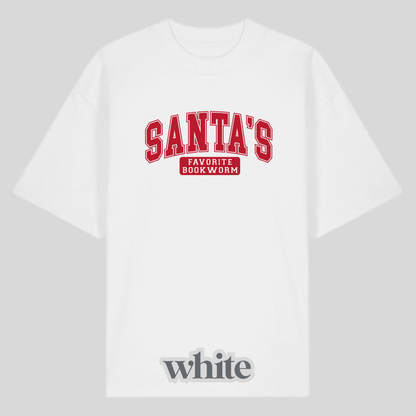 Santa's Favorite Bookworm Shirt