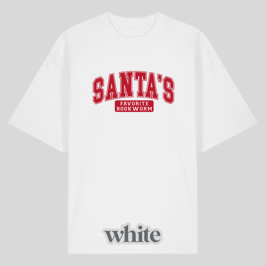 Santa's Favorite Bookworm Shirt